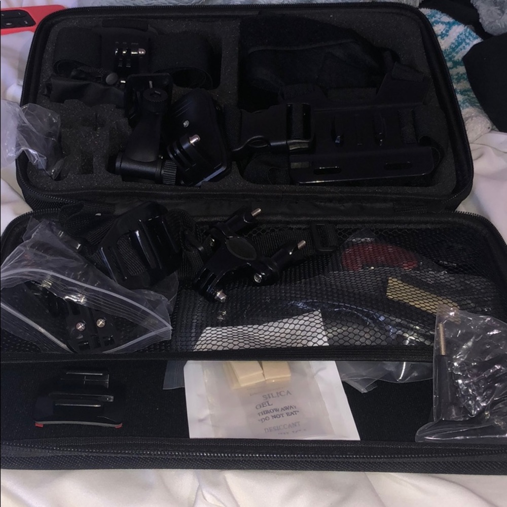 A TON OF GO-PRO EQUIPMENT